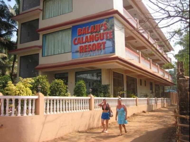 Hotel Balaji Calangute Resort Exterior foto